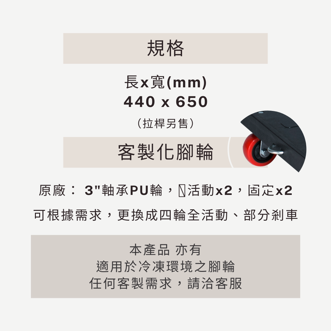 烏龜車規格